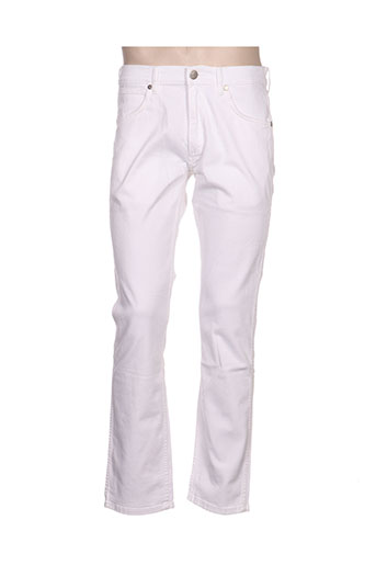 wrangler jeans homme de couleur blanc