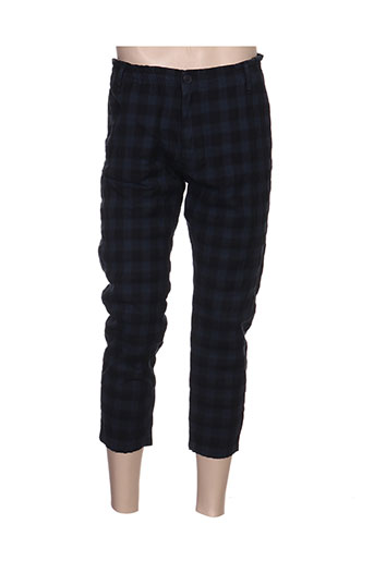 imperial pantacourts homme de couleur bleu