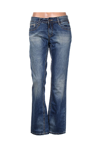 timezone jeans femme de couleur bleu