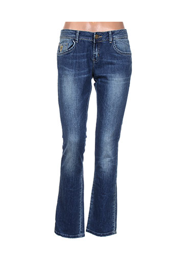 lois jeans femme de couleur bleu