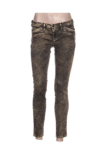 met jeans femme de couleur gris