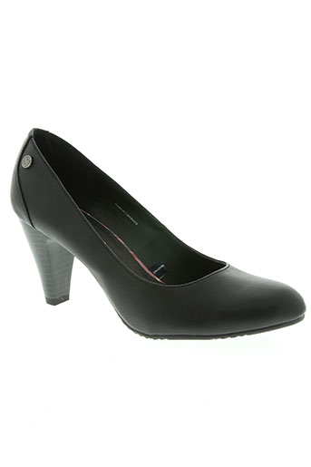 terre de marins chaussures femme de couleur noir