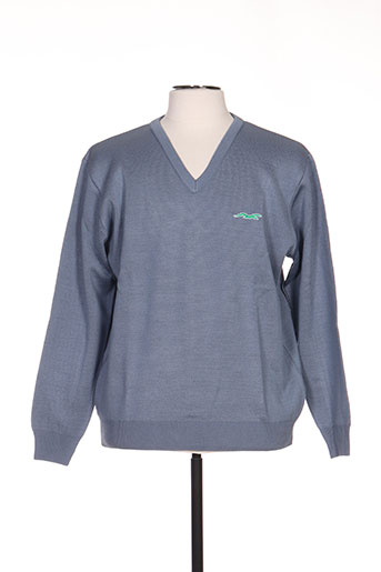 bonneterie creusoise pulls homme de couleur bleu