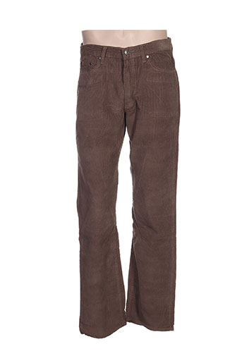 full blue pantalons homme de couleur marron