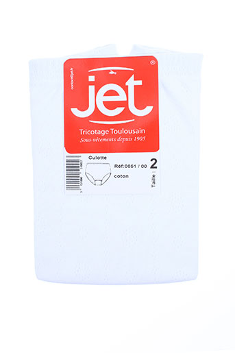 jet lingerie femme de couleur blanc