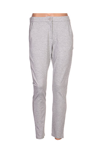 b.young pantacourts femme de couleur gris
