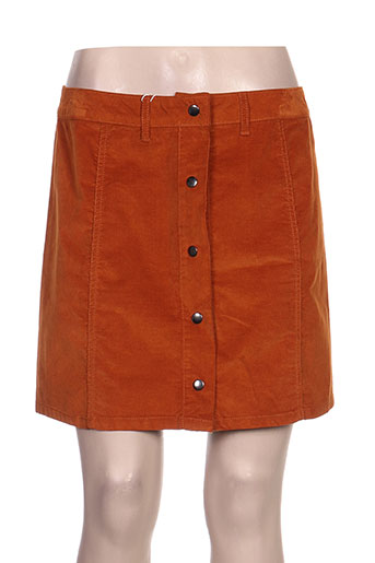 vila jupes femme de couleur marron