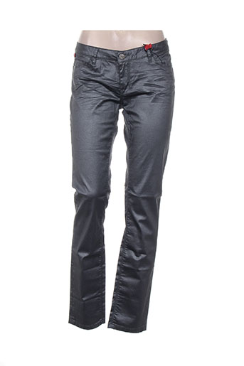 chipie pantalons femme de couleur gris