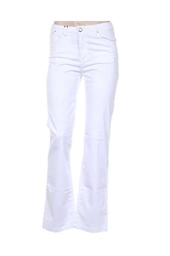 votre nom pantalons femme de couleur blanc