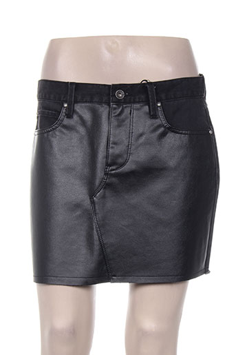 pepe jeans jupes fille de couleur noir