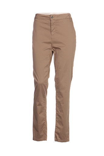 votre nom pantalons femme de couleur marron