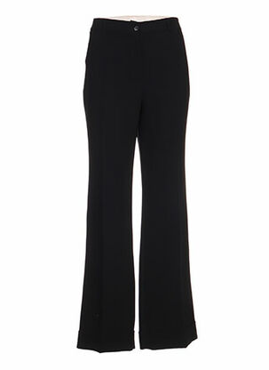 Pantalon casual noir EMMA & CARO pour femme