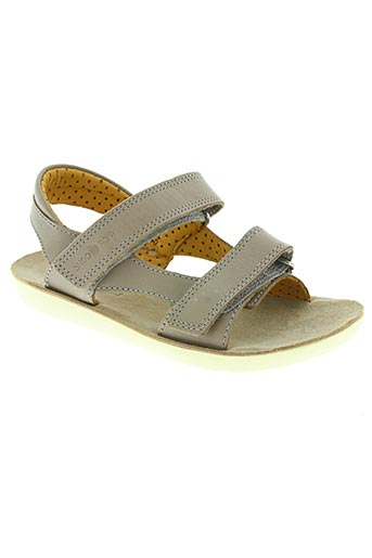 shoo pom chaussures enfant de couleur gris