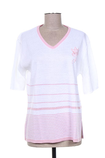 bonneterie creusoise pulls femme de couleur rose