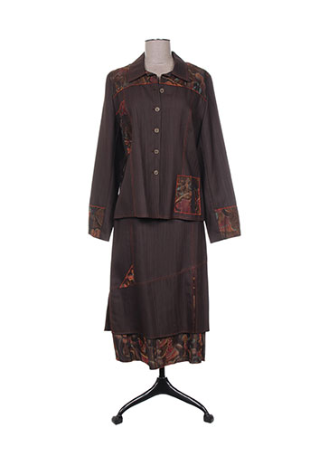 gevana ensembles femme de couleur marron