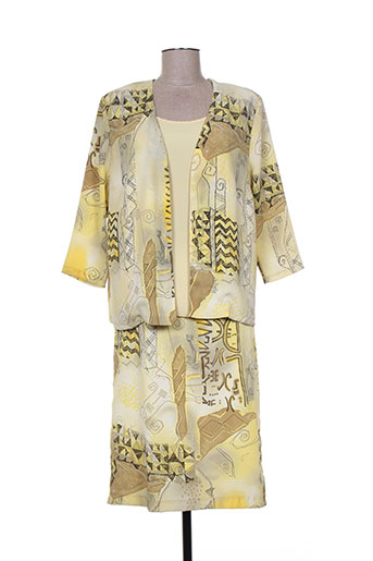 griffon ensembles femme de couleur jaune