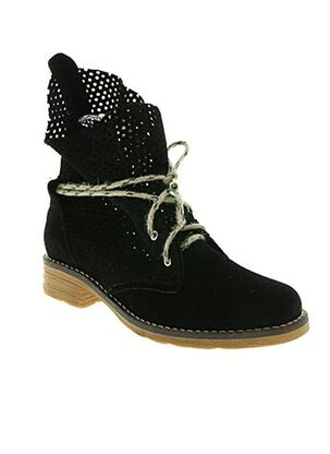Bottines/Boots noir BELKAR pour femme
