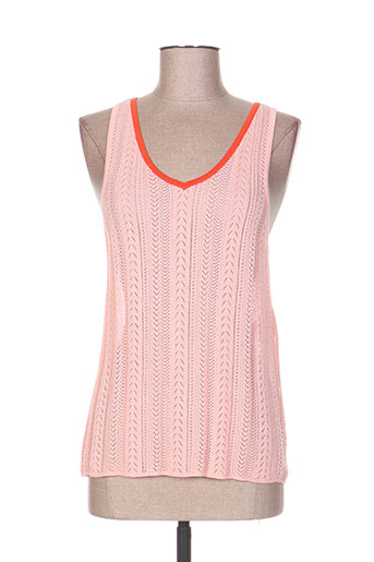 tara jarmon t-shirts femme de couleur rose