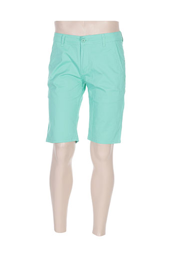 leeyo jeans shorts / bermudas homme de couleur vert