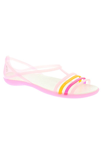 crocs chaussures femme de couleur rose