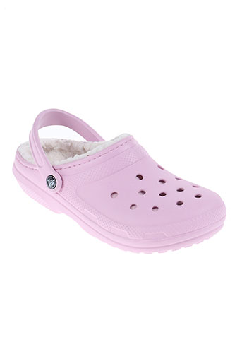 crocs chaussures femme de couleur rose