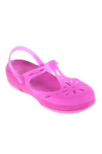 crocs chaussures femme de couleur rose