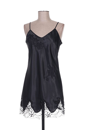 lingerie elizabeth nuit femme de couleur noir