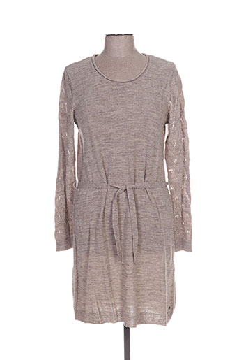 bonobo jeans robes femme de couleur beige