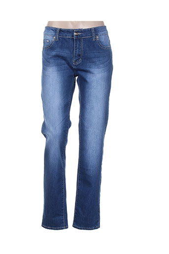 bs jeans jeans femme de couleur bleu