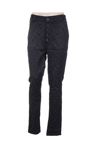 funaki pantalons femme de couleur noir