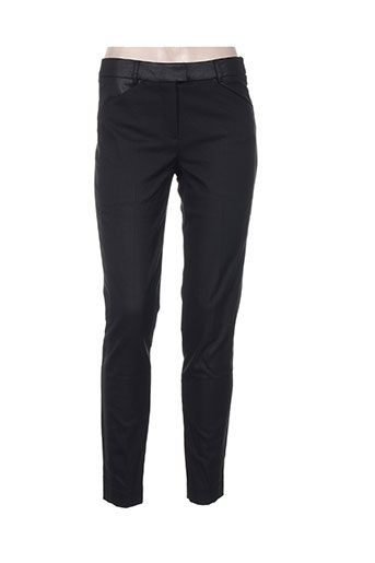 expresso pantalons femme de couleur noir