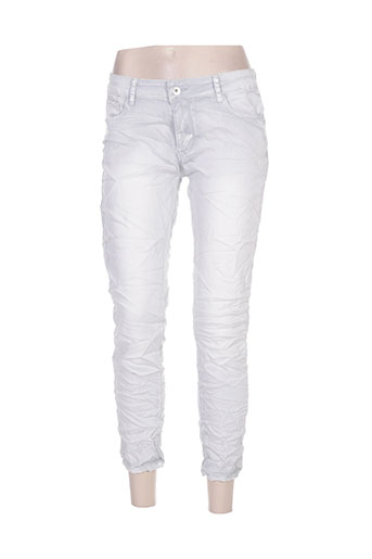 onado jeans femme de couleur gris