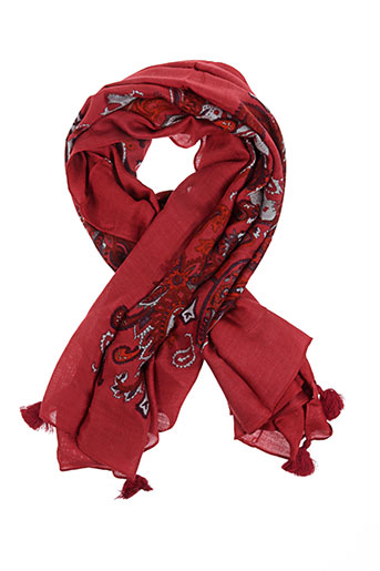 caroll accessoires femme de couleur rouge