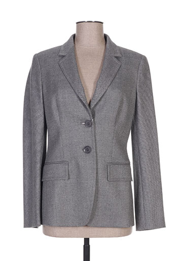 maxmara vestes femme de couleur gris