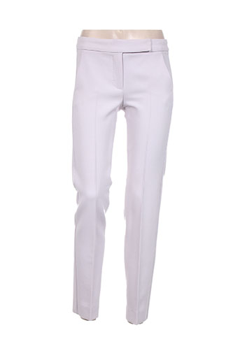 maxmara pantalons femme de couleur violet