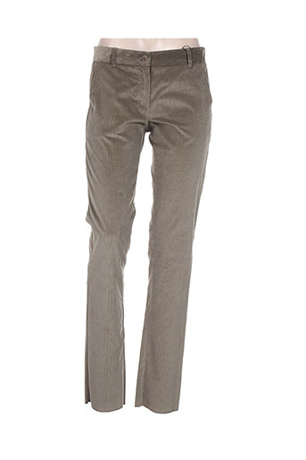 maxmara pantalons femme de couleur beige