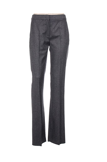 maxmara pantalons femme de couleur gris