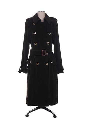 maxmara manteaux femme de couleur marron