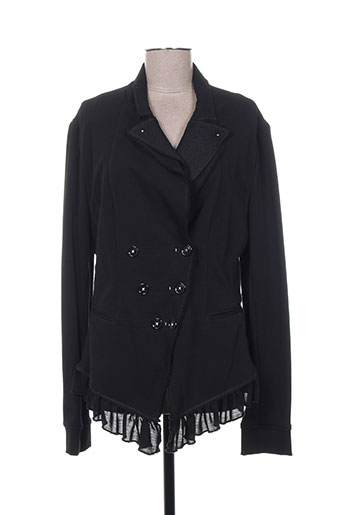 high vestes femme de couleur noir