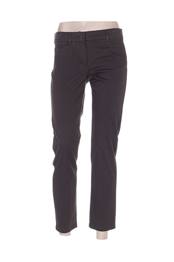 maxmara pantalons femme de couleur gris