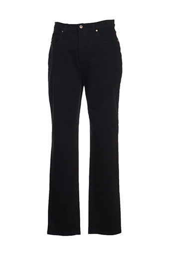 trussardi jeans pantalons femme de couleur noir