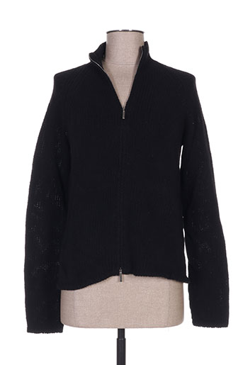 maxmara gilets femme de couleur noir