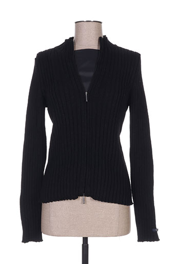 maxmara gilets femme de couleur noir