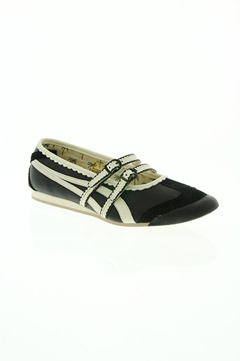 onitsuka tiger chaussures femme de couleur noir