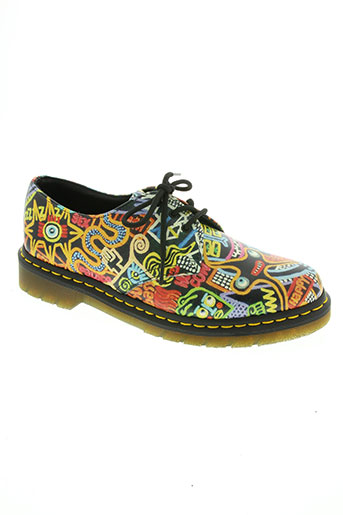 dr martens chaussures femme de couleur noir