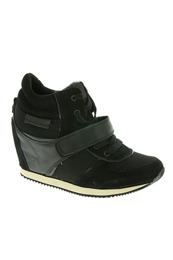 calvin klein chaussures femme de couleur noir