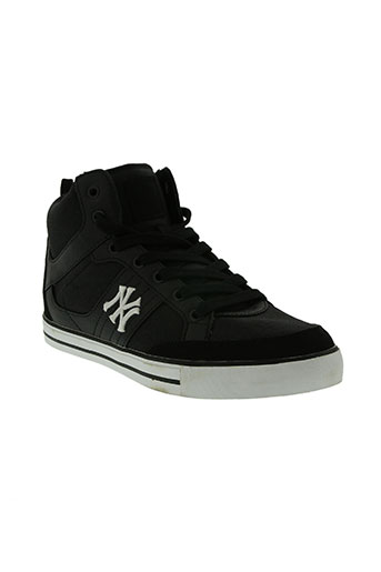 new york yankees chaussures homme de couleur noir