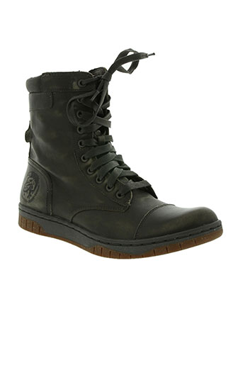 diesel chaussures homme de couleur gris