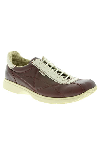 ellesse chaussures femme de couleur rouge