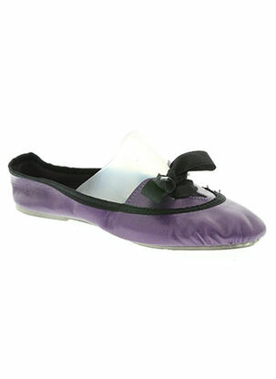 Chaussons/Pantoufles violet THE FRENCH TOUCH pour femme